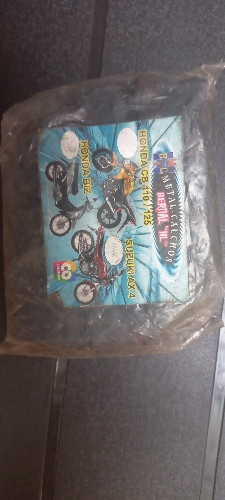 Imagen 1 de Caucho sprocker Bernal/ Honda Cb 110-125; Biz; suzuki Ax 4