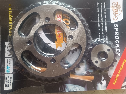 Imagen 1 de Plato piñón Au accesorios/ Akt 125 Nkd-48T