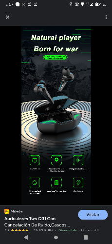 Imagen 1 de Audífono Bluetooth Gamer 