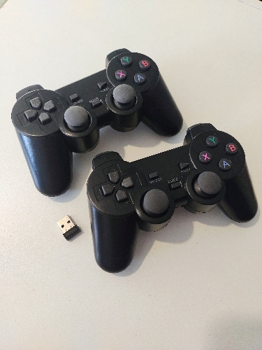 Imagem 1 de 2 controles bluetooth para game stick