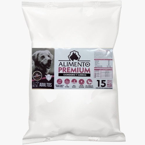 Imagen 1 de Alimento premium cordero perro adulto 26% proteína x kg
