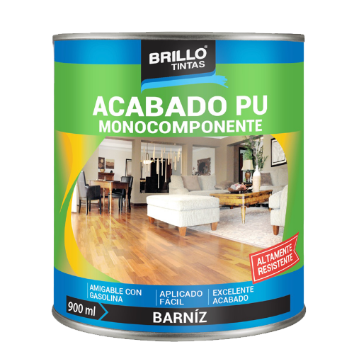 Imagen 1 de Barniz PU monocomponente Pisos 0.9Lts 