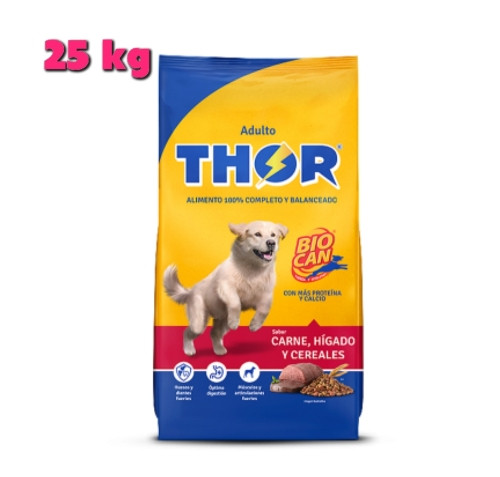 Imagen 1 de Thor RP Carne, higado y cereales Adultos 25 kg