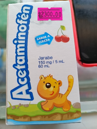 Imagen 1 de Acetaminofén jarabe sabor cereza