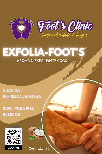 Imagen 1 de Exfoliante de coco para pies