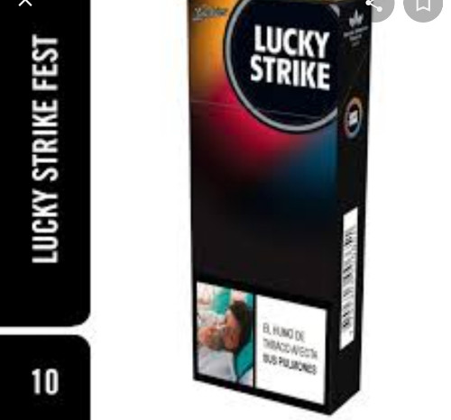 Imagen 1 de Cigarillos lucky strike fresh x 10