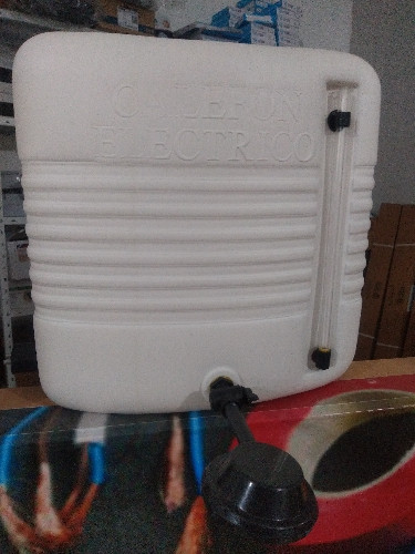 Imagen 1 de Calefon pvc económico resistencia aluminio