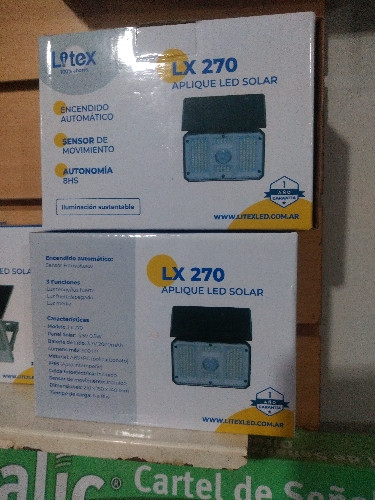 Imagen 1 de Aplique solar led LX 270 litex