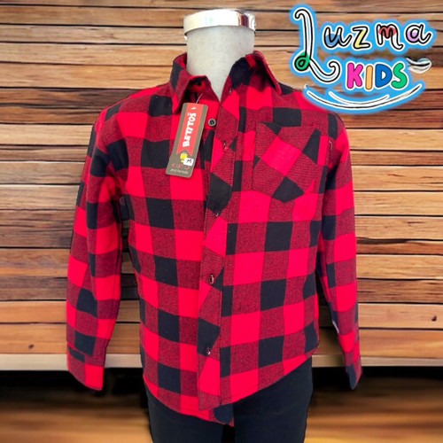 Imagen 1 de CAMISA CUADROS AFELPADA X DENTRO