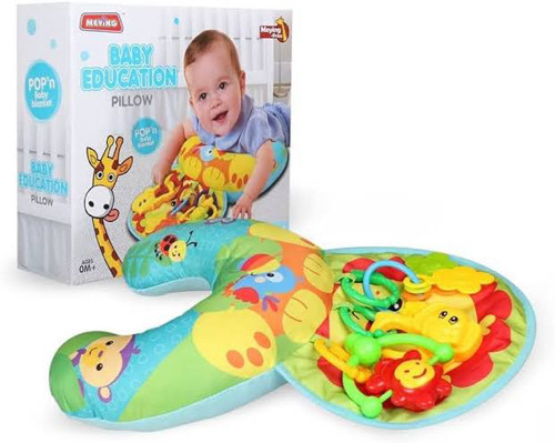 Imagen 1 de ALMOHADA ESTIMULANTE BEBÉ SONAJAS