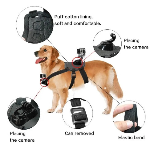 Imagen 1 de Arnés para perro gopro