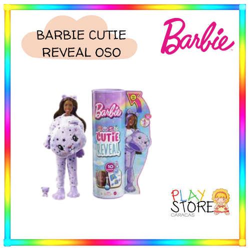 Imagen 1 de Barbie cutie reveal oso morado
