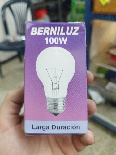 Imagen 1 de BOMBILLO INCANDESCENTE AMARILLO 