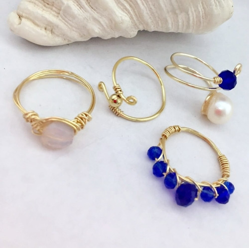 Imagen 1 de Anillos juego de 4