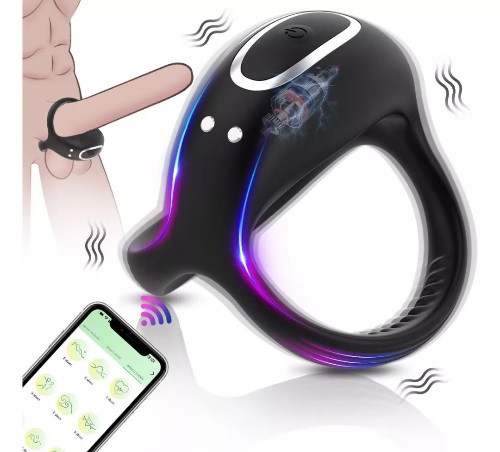 Imagen 1 de Anillo vibrador por app