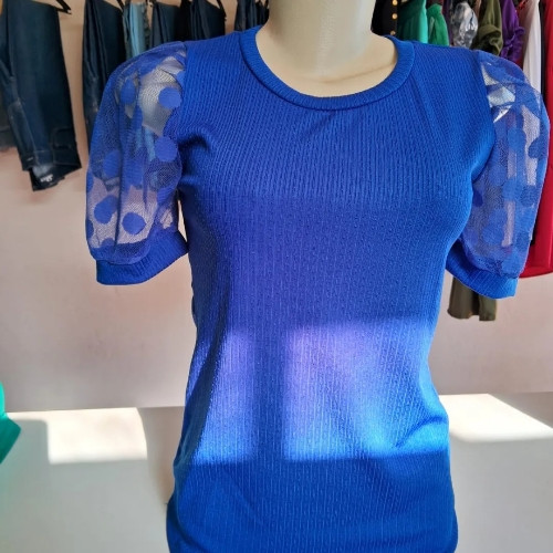 Imagem 1 de Blusa manga tuli 