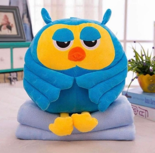 Imagen 1 de COBIJA MANTA PELUCHE COJÍN 