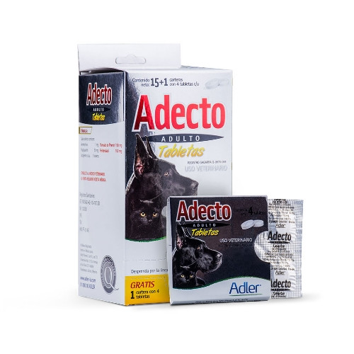 Imagen 1 de ADECTO ADULTO BLISTER 4 TABLETAS