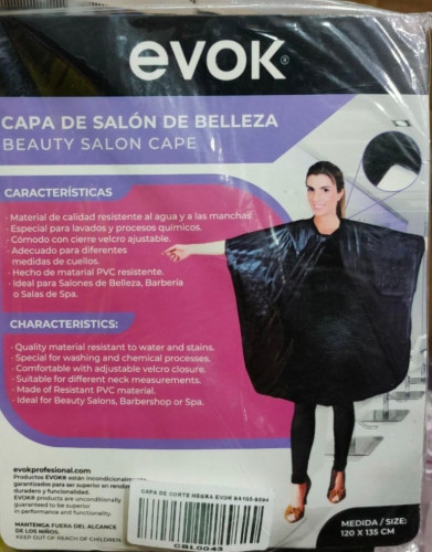 Imagen 1 de *CAPA DE CORTE NEGRA EVOK