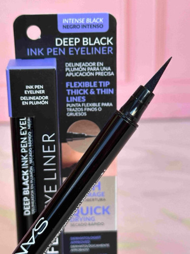 Imagen 1 de Delineador en plumón deep black Samy