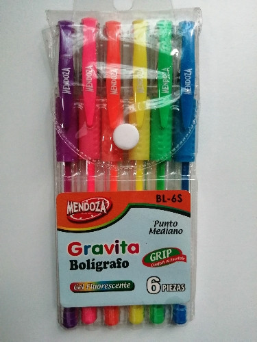 Imagen 1 de Bolígrafos de gel, colores muy vivos