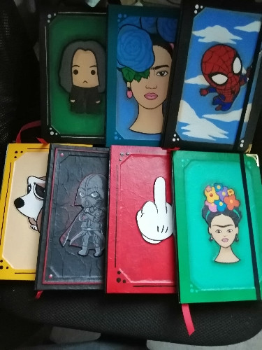Imagen 1 de Artesanías libretas Pintadas 