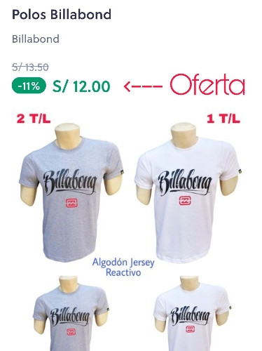 Imagen 1 de Polos Billabong Hombre 