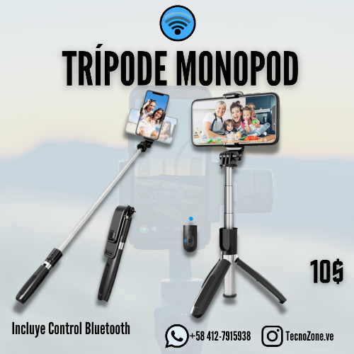 Imagen 1 de Trípode Monopod 