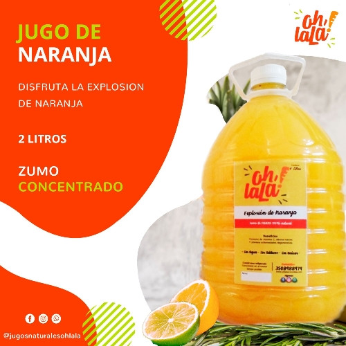 Imagen 1 de Jugo de Naranja * 2 Lt