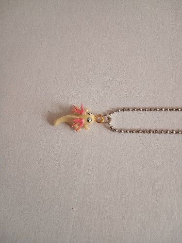 Imagen 1 de Collar de ajolotito albino 
