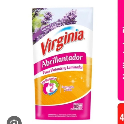 Imagen 1 de Abrillantador de piso flotante y laminado Virginia 400ml doypack limpiador