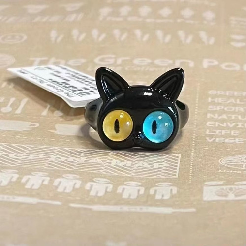 Imagen 1 de Anillo gato negro