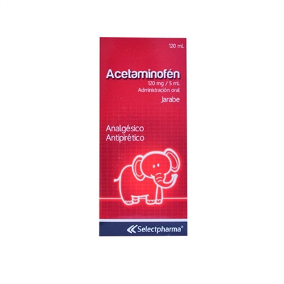 Imagen 1 de Acetoaminofen Jarabe 120mg/5ml