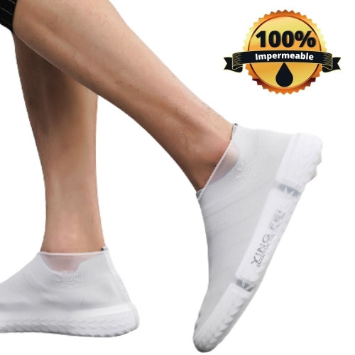 Imagen 1 de Cubre Zapatos Transparente 100% Impermeable

