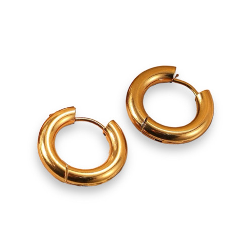 Imagen 1 de Aretes aro chico Acero Inoxidable  