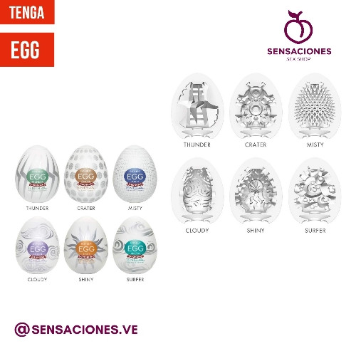 Imagen 1 de 05 Tenga Egg masturbador