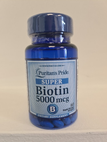 Imagen 1 de Biotin 5.000mcg 60 capsulas