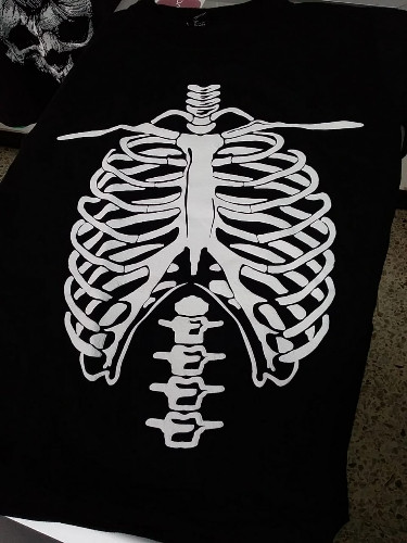 Imagen 1 de Camiseta esqueleto