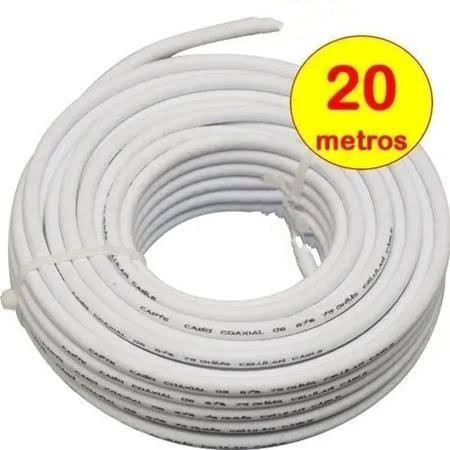 Imagem 1 de 20 metros Cabo Rg6