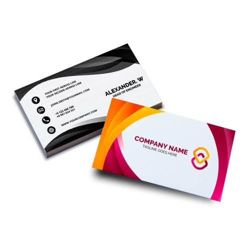 Imagem 1 de 100 Cartões de visita 