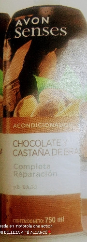 Imagen 1 de Acondicionador  Sin sal Chocolate y castaña d brasil Avon
