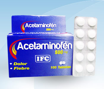 Imagen 1 de ACETAMINOFEN 500 MG C*100-IFC-GCP0219