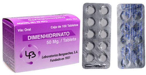Imagen 1 de DIMIDRINATO 50 MG C*100-BENGOICHEA-GCP0224