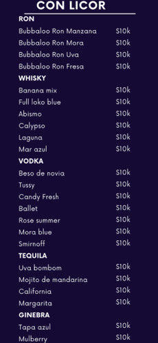 Imagen 1 de Cócteles granizados con licor