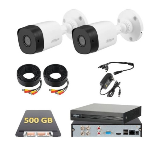 Imagen 1 de Kit 2 Cámaras de seguridad 2MP C