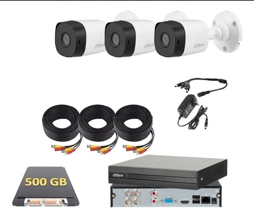 Imagen 1 de Kit 3 Cámaras de seguridad C