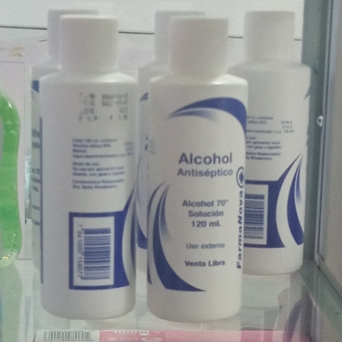 Imagen 1 de Alcohol anticeptico 120ml 