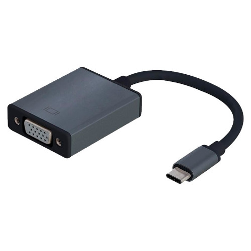 Imagen 1 de Adaptador USB-C a VGA Argom ARG-CB-0043 Macho-Hembra