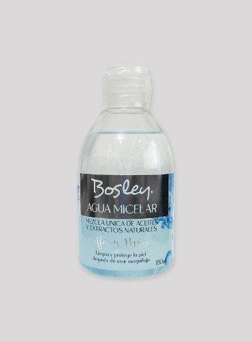 Imagen 1 de AGUA MICELAR ALOE Y PEPINO BOSLEY X180ML

