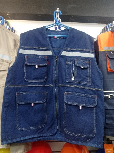 Imagen 1 de Chaleco jeans triple costura 